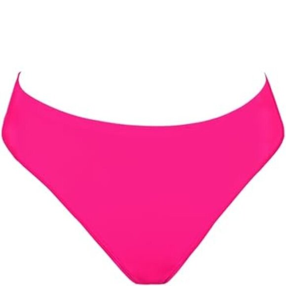 CUPSHE PINK V-NECK LACE UP CUT OUT BACK LOW RISE BIKINI SIZE XS NWT - Picture 4 of 10